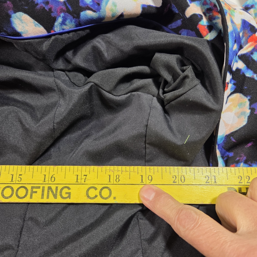 Worthington Pant Suit 90s Vintage Y2K Multicolor Floral Pantsuit Pleated - Picture 12 of 16
